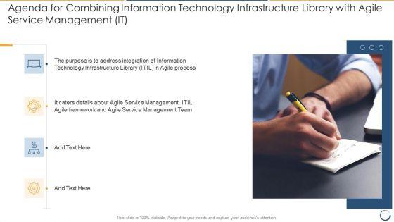 Agenda_For_Combining_Information_Technology_Infrastructure_Library_With_Agile_Service_Management_IT_Icons_PDF_Slide_1.jpg