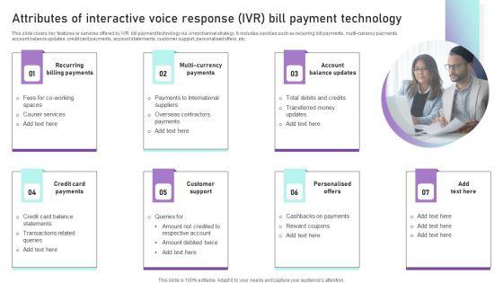 Attributes_Of_Interactive_Voice_Response_IVR_Bill_Payment_Technology_Ppt_Outline_Samples_PDF_Slide_1.jpg