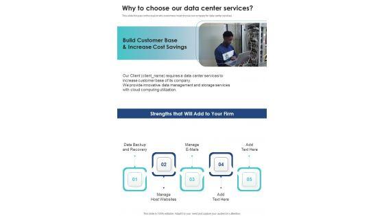 Data_Center_Services_Contractor_Bid_Proposal_Why_To_Choose_One_Pager_Sample_Example_Document_Slide_1.jpg