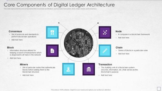 Digitized_Record_Book_Technology_Core_Components_Of_Digital_Ledger_Architecture_Sample_PDF_Slide_1.jpg