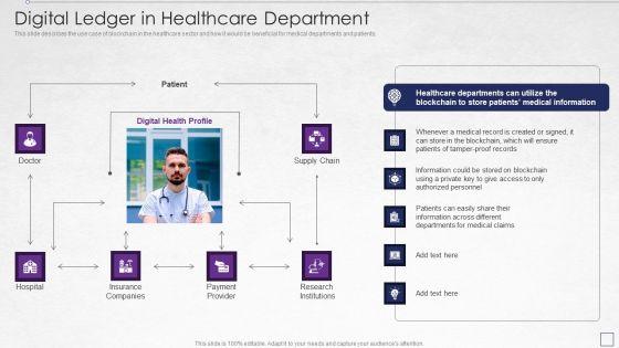 Digitized_Record_Book_Technology_Digital_Ledger_In_Healthcare_Department_Structure_PDF_Slide_1.jpg