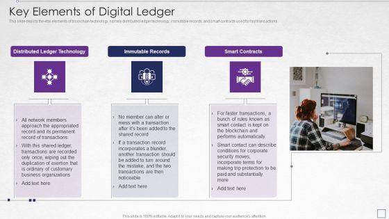 Digitized_Record_Book_Technology_Key_Elements_Of_Digital_Ledger_Graphics_PDF_Slide_1.jpg