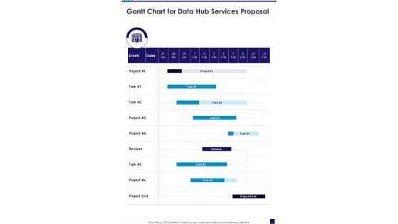 Gantt_Chart_For_Data_Hub_Services_Proposal_One_Pager_Sample_Example_Document_Slide_1.jpg