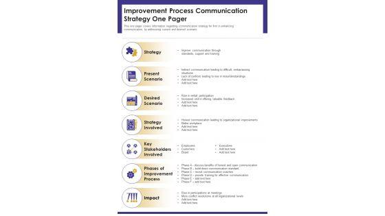 Improvement_Process_Communication_Strategy_One_Pager_PDF_Document_PPT_Template_Slide_1.jpg