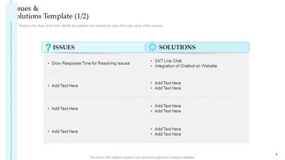 Issues_And_Solutions_Template_Issues_Steps_To_Improve_Customer_Engagement_For_Business_Development_Summary_PDF_Slide_1.jpg