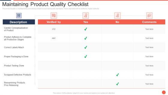Maintaining_Product_Quality_Checklist_Assuring_Food_Quality_And_Hygiene_Rules_PDF_Slide_1.jpg