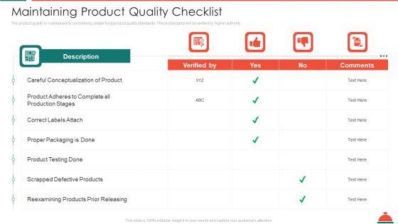 Maintaining_Product_Quality_Checklist_Increased_Superiority_For_Food_Products_Icons_PDF_Slide_1.jpg