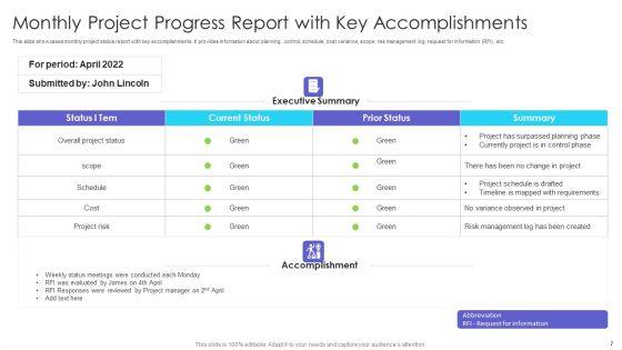 Monthly_Project_Progress_Report_Ppt_PowerPoint_Presentation_Complete_Deck_With_Slides_Slide_7.jpg
