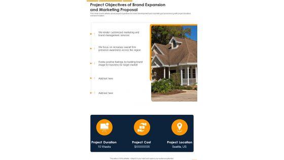 Project_Objectives_Of_Brand_Expansion_And_Marketing_Proposal_One_Pager_Sample_Example_Document_Slide_1.jpg