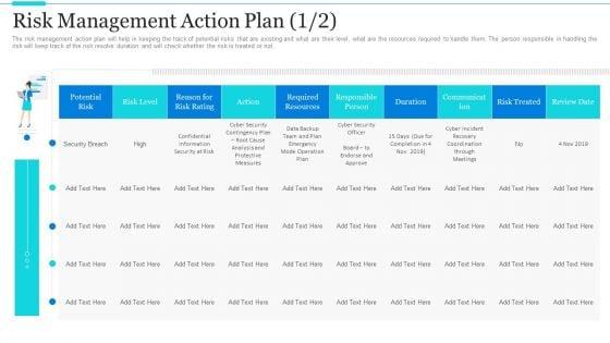 Strategic_Methods_Of_Stakeholder_Prioritization_Risk_Management_Action_Plan_Duration_Sample_PDF_Slide_1.jpg