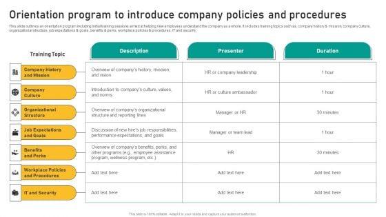 Talent_Retention_Initiatives_For_New_Hire_Onboarding_Orientation_Program_To_Introduce_Company_Summary_PDF_Slide_1.jpg