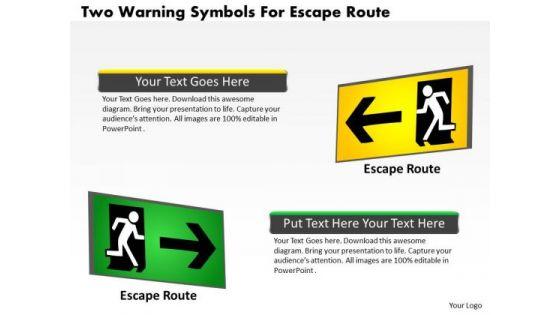 business_diagram_two_warning_symbols_for_escape_route_presentation_template_1.jpg